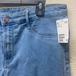 H & M skinny ankle moulant ET regular waist